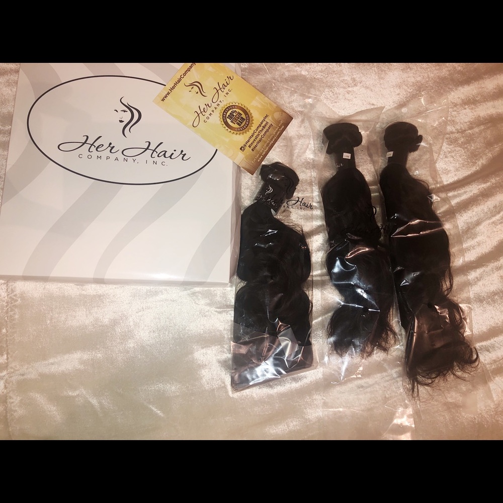 Her Hair Company Brazilian Wavy Bundles
